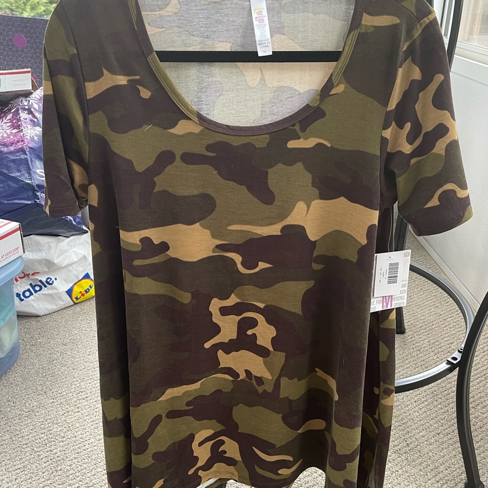 Lularoe Perfect T Camo Print